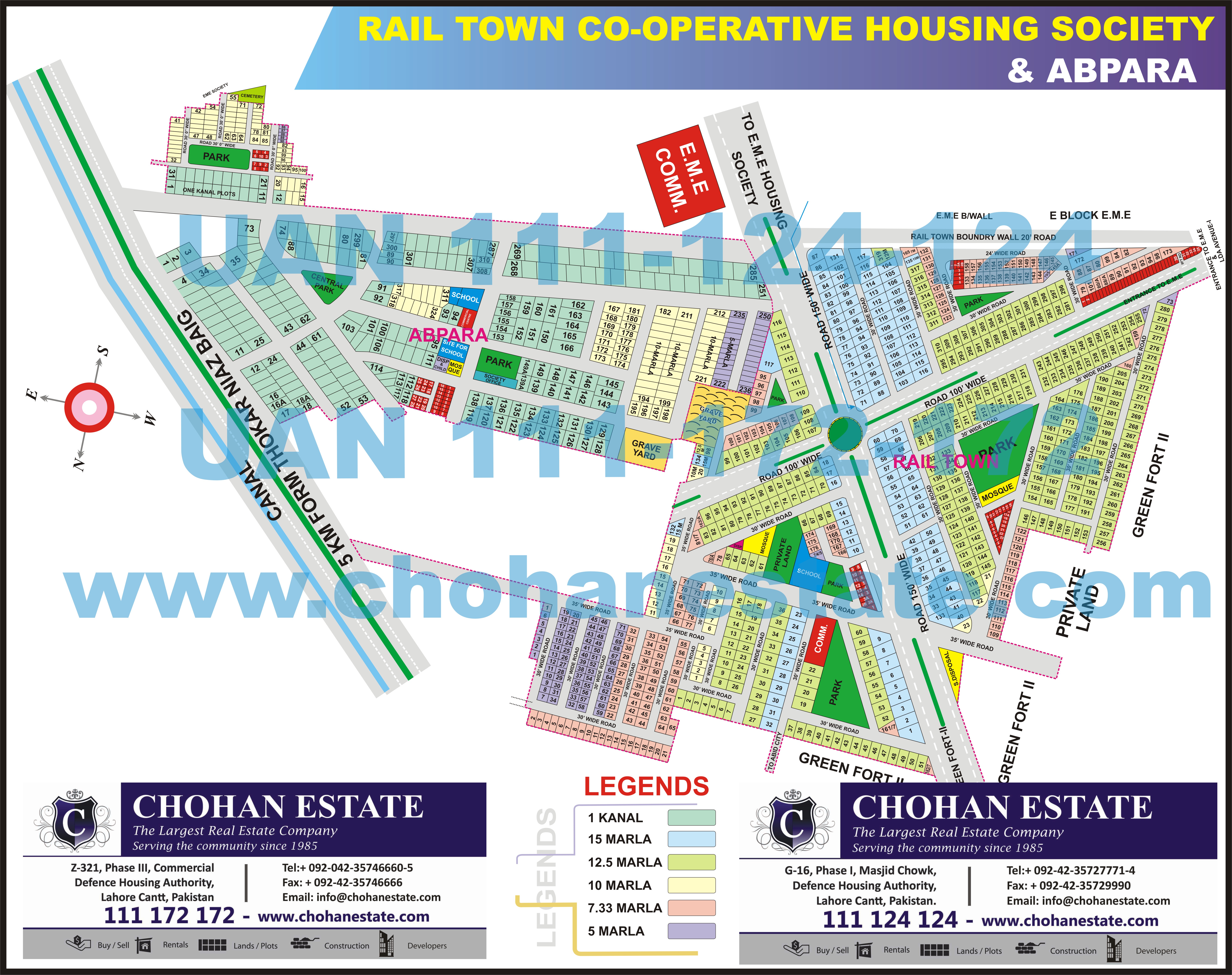 RailTown Co-Operative Housing Society Map